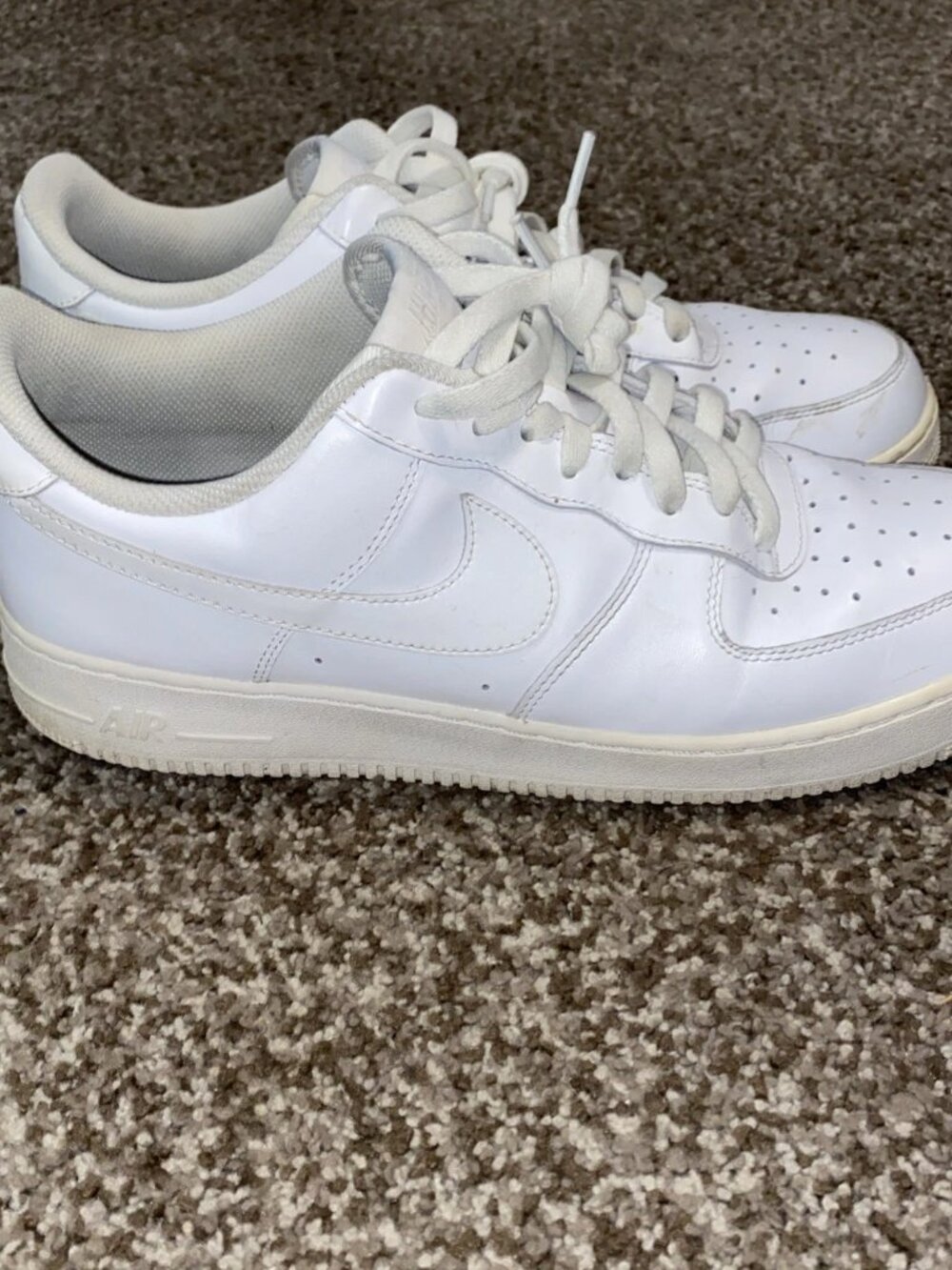 Nike Air Force Triple White CW2288-111 Size 13 - Excellent Used Condition - Picture 4 of 8